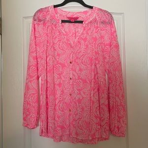 XL Lilly Pulitzer Elsa Button Down Top